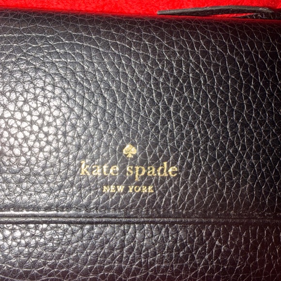 Kate Spade Black Textured Wallet - Picture 6 of 6
